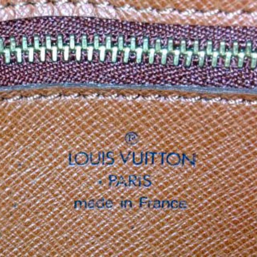 Louis Vuitton Brown Monogram Canvas Wristlet with Tan Accents - Picture 8 of 15